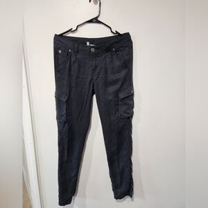 Athleta Charcoal Cargo Jeans